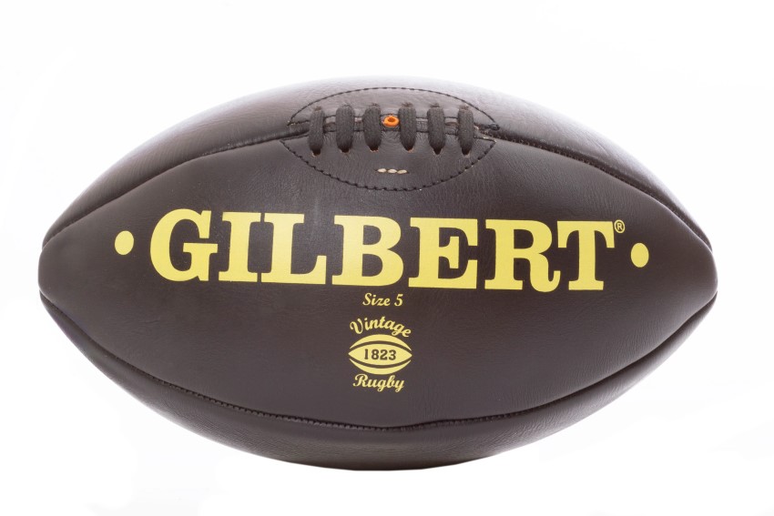 Gilbert Canada Vintage Leather Rugby Ball
